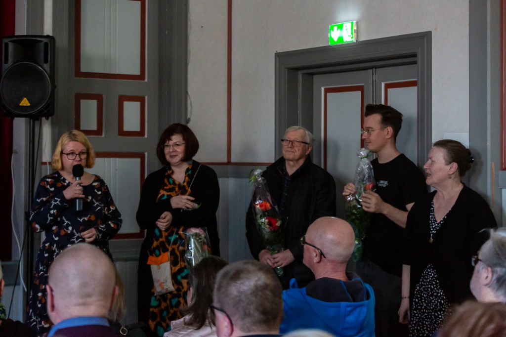 Draamakierroksen avainhekilöt.