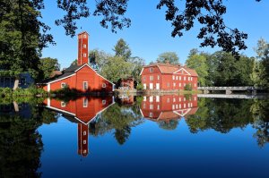 Strömforsin ruukki kesällä